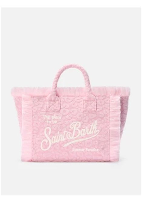 Borsa Media in spugna SAINT BARTH | COL0005 COLETTE SPONGE00527L TERRY EMBOSSED LEOPARD